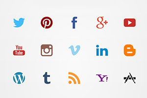 Social Icon Pack Download for Sketch